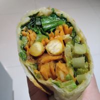 Chickpea wrap at The Planters in Ao Nang