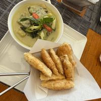 Curry and naan   at The Planters in Ao Nang