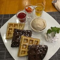 Mixed Waffles Plate at The Planters in Ao Nang