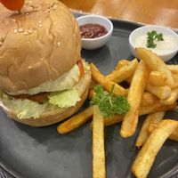V-Protein Cheese Burger  at The Planters in Ao Nang