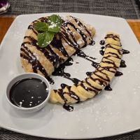 Roti with banana & chocolate at The Planters in Ao Nang