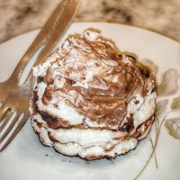 Dolce tiramisù Vegan at Antica Pizzeria Chiaia in Naples