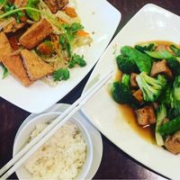 Dinner  at Au Lac Royal Vegan Cuisine in Dickson