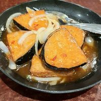 Tamarind Soy Fish at Au Lac Royal Vegan Cuisine in Dickson