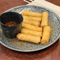 Spring rolls  at Au Lac Royal Vegan Cuisine in Dickson
