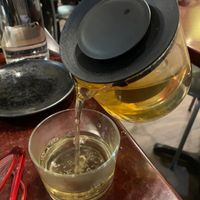 jasmine tea at Au Lac Royal Vegan Cuisine in Dickson