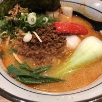 Spicy vegan tan tan men  at Daidokoro Umaimon Ramen  in Amsterdam