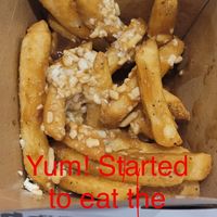Poutine at Odd Burger in Scarborough