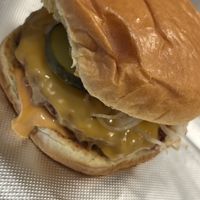 Plant based smashburger   at After Hourz Eatz in Canoga Park