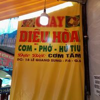 Sign at Diệu Hoa in Ho Chi Minh City