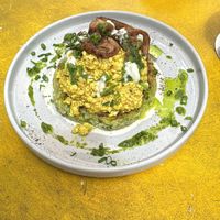 Rosti with added tofu scramble   at Bunch in Hiriketiya