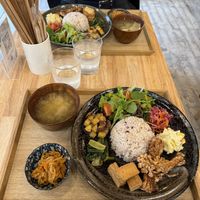   at PLANT-BASED CAFE ANDPON in Osaka