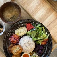   at PLANT-BASED CAFE ANDPON in Osaka