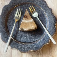 Perfect cheesecake  #Veganuary at PLANT-BASED CAFE ANDPON in Osaka