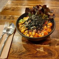 Quinoa sushi bowl at Veganerie - Mercury Ville in Bangkok