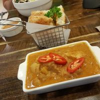 Massaman curry at Veganerie - Mercury Ville in Bangkok