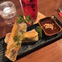 summer rolls with tofu  at BoChi Restaurant in Bad Krozingen