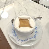 Vegan affogatoo  at Vivoli Gelato in Florence