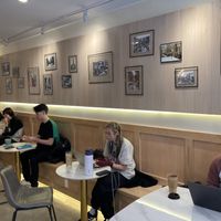 Seating  at Paper Sons Cafe in New York City