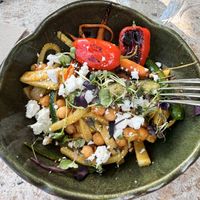 Harissa con garbanzos   at Planta Bistrot in Marbella