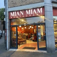 Outside  at Mian Miam in Amiens