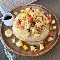 Pancake paradise   at Lovegan Cafe in Moalboal