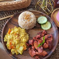 Tocino Plate at Lovegan Cafe in Moalboal