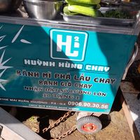 Vegan banh mi stall at Huỳnh Hùng Chay in Ho Chi Minh City