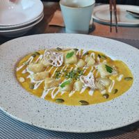 Pumpkin Gnocchi at Jeju Veggies - 제주베지스 in Jeju