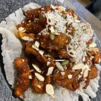 Spicy veggie chickenn  at Jeju Veggies - 제주베지스 in Jeju