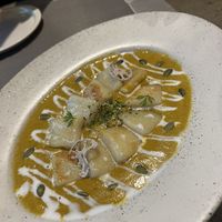 Pumpkin cream gnocchi   at Jeju Veggies - 제주베지스 in Jeju
