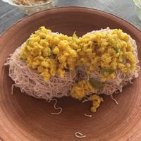 String Hoppers  at Green Cafe  in Hikkaduwa