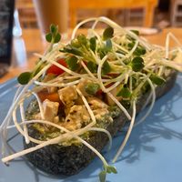 Pesto Toast at iVegan Supershop Hoi An - Healthy Plant Based Cafe in Hoi An