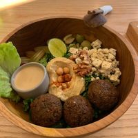 Falafel bowl  at iVegan Supershop Hoi An - Healthy Plant Based Cafe in Hoi An