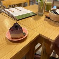 The best blue cheese cake at iVegan Supershop Hoi An - Healthy Plant Based Cafe in Hoi An