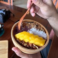 Acai smoothie bowl at iVegan Supershop Hoi An - Healthy Plant Based Cafe in Hoi An
