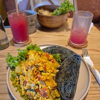 the best scramble at iVegan Supershop Hoi An - Healthy Plant Based Cafe in Hoi An