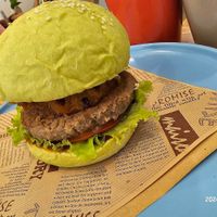 beyond burger at iVegan Supershop Hoi An - Healthy Plant Based Cafe in Hoi An