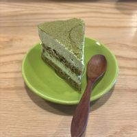 Matcha cake  at iVegan Supershop Hoi An - Healthy Plant Based Cafe in Hoi An