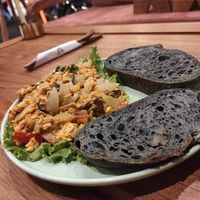 Tofu scramble at iVegan Supershop Hoi An - Healthy Plant Based Cafe in Hoi An