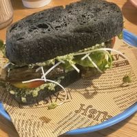Roasted veggie sandwich at iVegan Supershop Hoi An - Healthy Plant Based Cafe in Hoi An