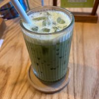 Iced Matcha latte   at iVegan Supershop Hoi An - Healthy Plant Based Cafe in Hoi An