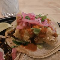 Taco de colifor at Hugo's Mexican Kitchen - District 1881 in Chilliwack