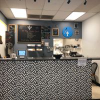 Counter at The Magnificat Cafe in Jacksonville