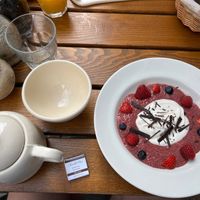 Acai superberry bowl - heerlijk!  at Le Pain Quotidien - Steenhouwersvest in Antwerpen