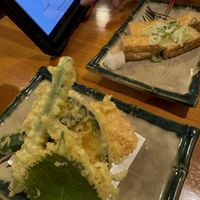 Vegetable Tempura, Fried Tofuu  at Sushi & Pokebowl Ryukyu in Yomitan