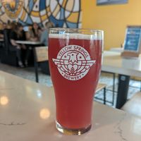 Raspberry Springer at Yellow Springs Brewery Taproom & Kitchen in Columbus