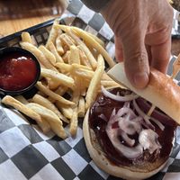 Seitan sandwich   at Yellow Springs Brewery Taproom & Kitchen in Columbus