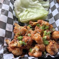 Cauliflower wings  at Yellow Springs Brewery Taproom & Kitchen in Columbus