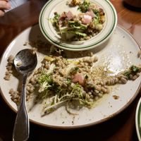 Cauliflower Steak w/Barley and Chimichurri  at Rebellion Beachside Bar & Bistro in Cocoa Beach